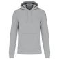 Preview: Umweltfreundliches Kapuzensweatshirt für Herren - Kariban - Snow Grey
