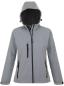 Preview: Damen Kapuzen-Softshelljacke Replay – Sol's Grey Melange