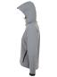 Preview: Damen Kapuzen-Softshelljacke Replay – Sol's Grey Melange - Seite