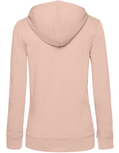 Preview: B&C - Organic Zipped Hood Jacket /Women - hinten