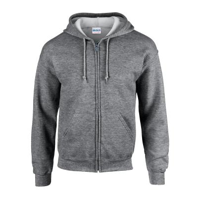Gildan - Heavy Blend Full Zip Graphite Heather