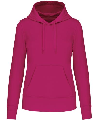 Umweltfreundliches Kapuzensweatshirt für Damen - Kariban - Fuchsia