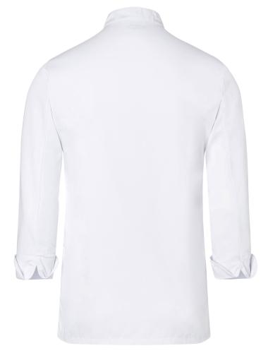 Preview: Karlowsky Basic Kochjacke mit Kugelknöpfen - Hinten