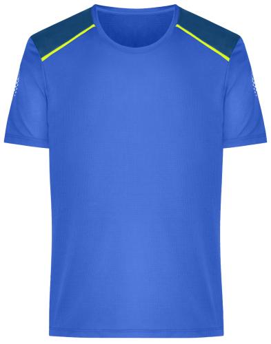 Preview: Herren Laufshirt GRS - Daiber - Peacock Blue