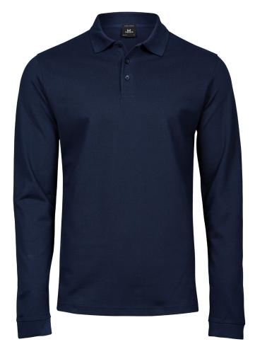Men´s Luxury Stretch Long Sleeve Polo - TeeJays