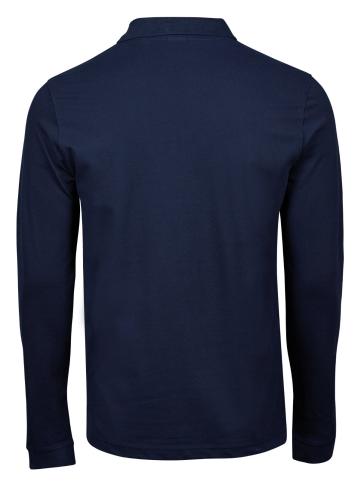 Preview: Men´s Luxury Stretch Long Sleeve Polo - TeeJays - hinten