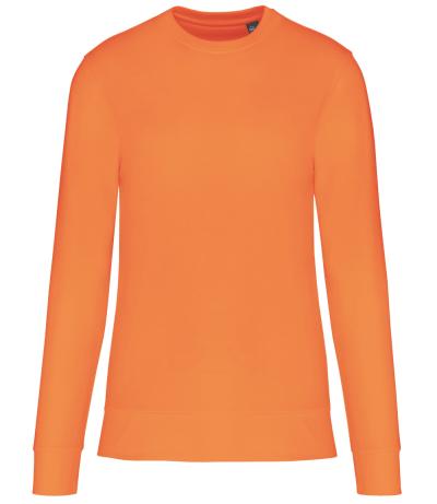 Umweltfreundliches Sweatshirt mit Rundhalsausschnitt - Kariban - Light Orange