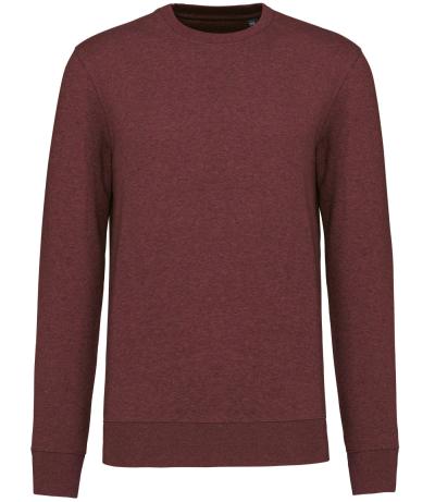 Umweltfreundliches Sweatshirt mit Rundhalsausschnitt - Kariban - Wine Heather