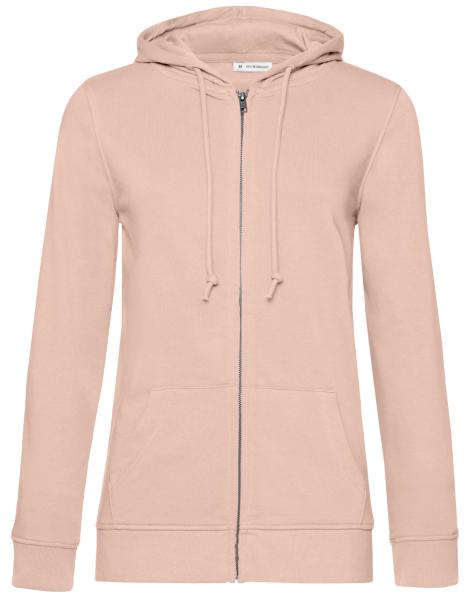 B&C - Organic Zipped Hood Jacket /Women - vorne