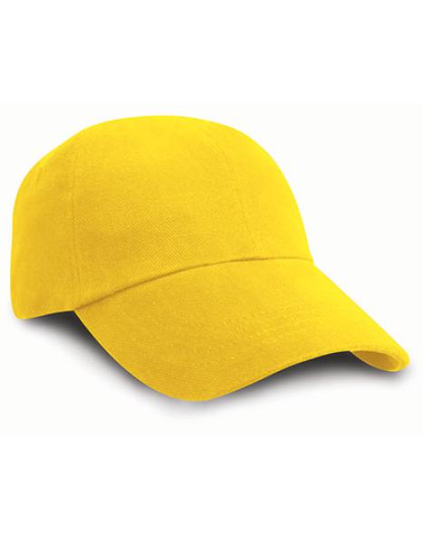 Low Profile Heavy Brushed Cotton Cap Gelb
