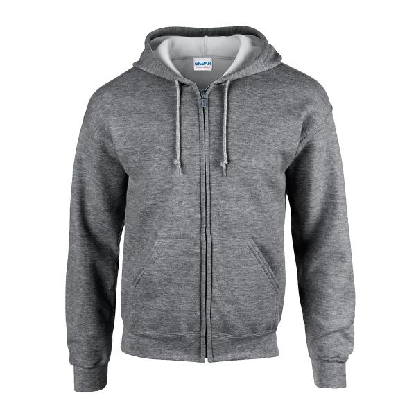 Gildan - Heavy Blend Full Zip Graphite Heather