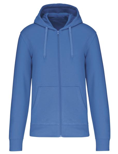 Umweltfreundliches Kapuzensweatshirt mit Reißverschluss für Herren - Kariban - Light Royal Blue