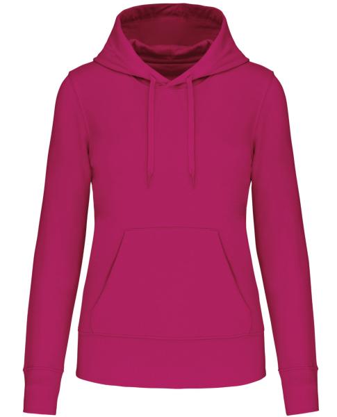 Umweltfreundliches Kapuzensweatshirt für Damen - Kariban - Fuchsia