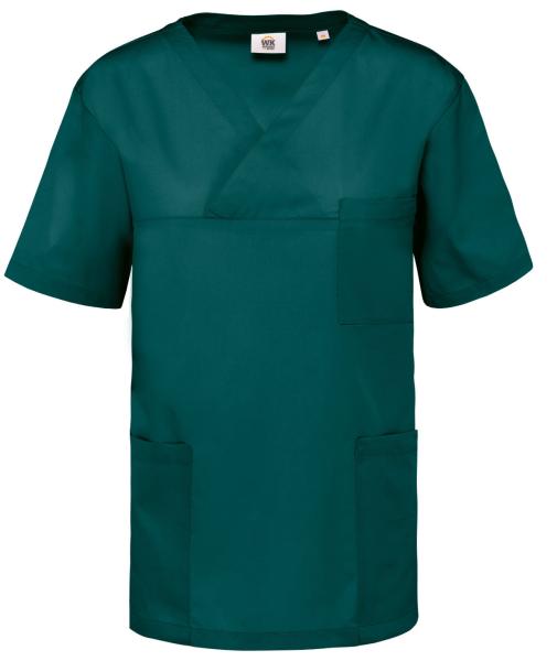 Kurzärmlige Unisex-Tunika aus Baumwollpolyester - WK. Designed To Work