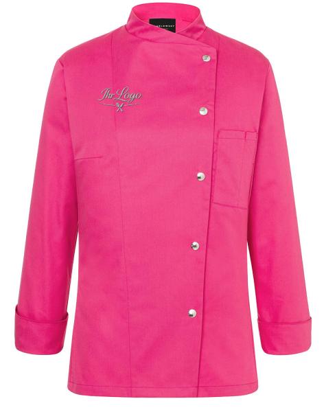 Larissa Damenkochjacke - Karlowsky - bestickt mit Brustlogo